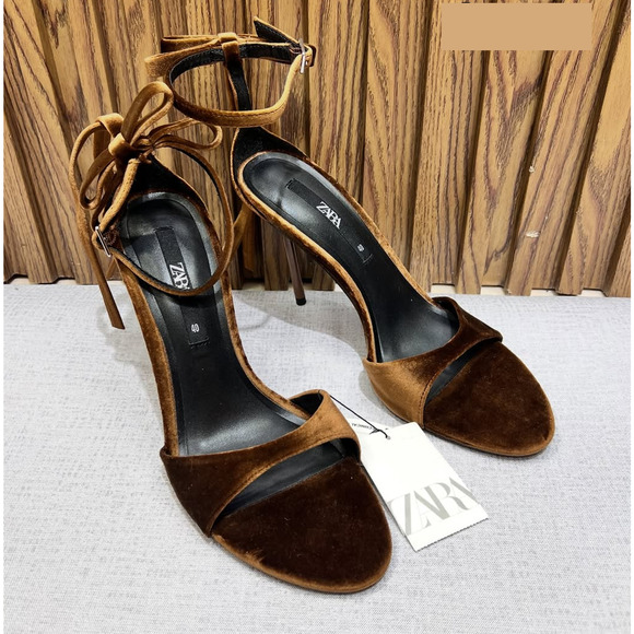 ZARA High Heels with Bow NWT - Picture 9 of 16